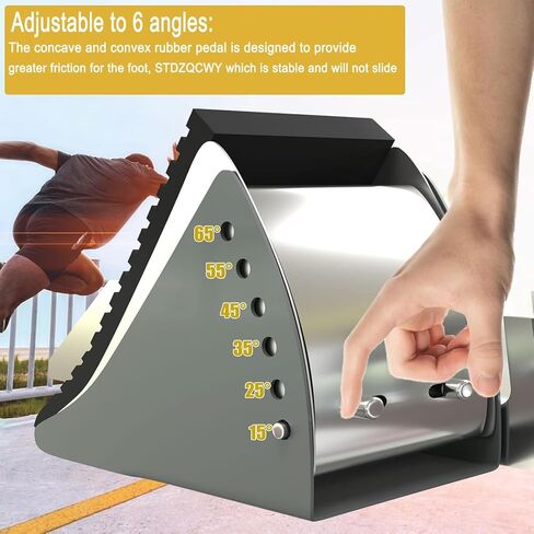 Starting Block Athletics Track, 6 Angle Adjustable, with Adjustable Foot Pedal, Non Slip, for Athletics Plastic Runway, Training, Multi Function Track Starting Blocks in Kuwait