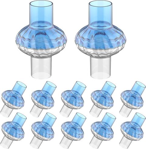 12 قطعة من مرشحات CPAP لـ CPAP وBiPAP، مرشحات مضمنة معاد تصميمها دون مقاومة تدفق الهواء، كفاءة ترشيح محسنة توفر تدفق هواء أنظف، متوافقة مع معظم أنابيب وآلات CPAP in Saudi Arabia