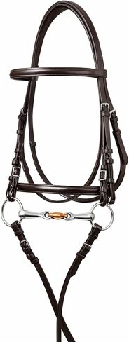 CHALLENGER Stainless Steel Loose Ring Copper Dog Bone Snaffle Horse Bit 35518 in Saudi Arabia