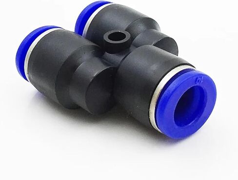 Pipe Fittings Plastic Pneumatic Connector Fitting Quick Push PY PW Connect 4 6mm 8mm 10mm 12mm 10Pcs(PY-4) in Saudi Arabia