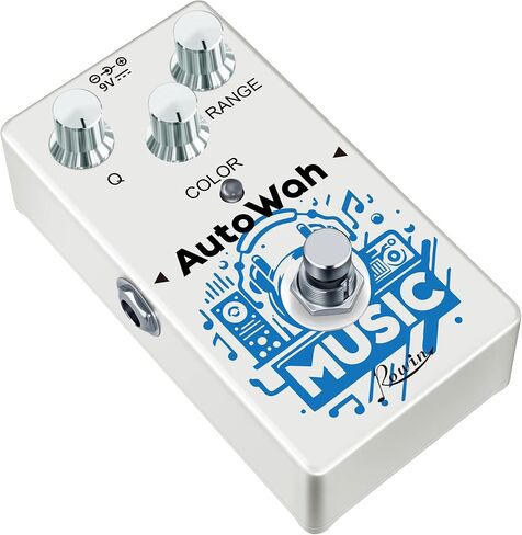 Rowin RE-08 Auto Wah Guitar Pedal, Envelope Filter Effect for Funk, Disco, R&B, Fusion, Bass & Electric Guitar, True Bypass Compact Mini Pedal in Kuwait