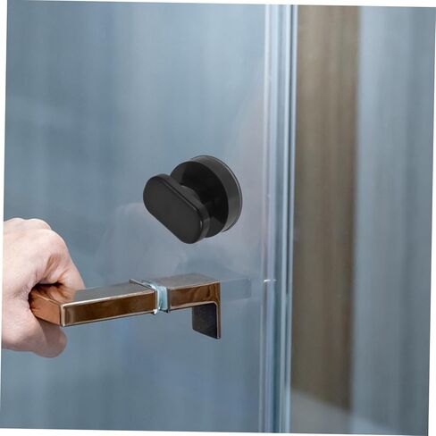HOMSFOU 2Pcs Suction Cup Push Pull Armrest Self Stick Knobs for Bathroom Doors Refrigerator Kitchen Cabinets Stylish Easy Installation No Drilling Required in Saudi Arabia
