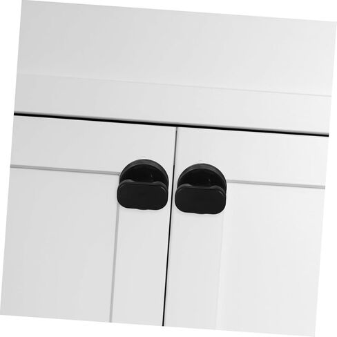 HOMSFOU 2Pcs Suction Cup Push Pull Armrest Self Stick Knobs for Bathroom Doors Refrigerator Kitchen Cabinets Stylish Easy Installation No Drilling Required in Saudi Arabia