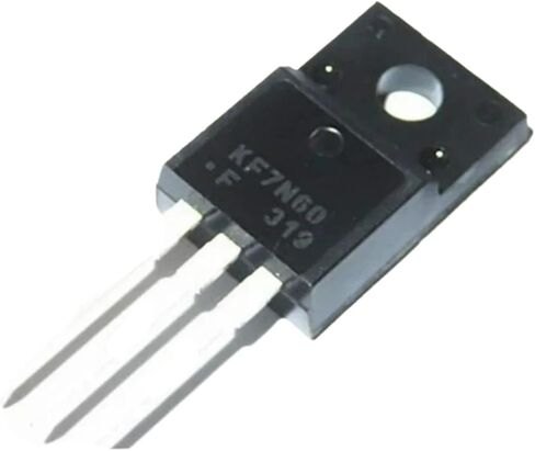 KF5N50 7N65 10N60 7N60 5N60 F D N-قناة MOS FET TO-220F 4 قطعة (KF10N60) in Kuwait