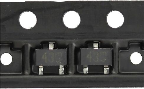 DTC143XKA T146 كود 43 SMD SOT-23 NPN ترانزستور رقمي 20 قطعة in Kuwait