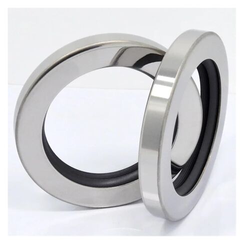 1pcs 100 * 130 10 12/14 Oil Seal with Stainless Steel Housing Single Lip and Dual Screw Air Compressor Spare Parts(100x130x14 Cdlccwbk) in Kuwait