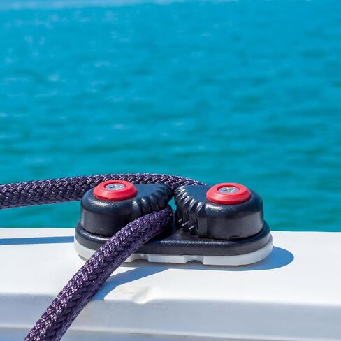 3 Pcs Kayak Cam Cleats Rope Cam Rope Cleat Lock Aluminum Cams Cleats Fast Entry Boat Dock Cleat for Line Sizes Upto 5/8-inch for Sailing Sailboat Kayak Boat Canoe Dinghy in Saudi Arabia