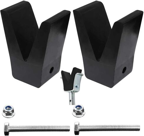 181440 3005.2187 Rubber Straight Transom Saver w/Hole for Tracker Marine Boat/2in V-Block Rubber Only, Fits Extreme Max 3001.1068 Angled Transom Saver/3005.3852 in Kuwait