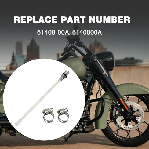 مجموعة تركيب صمام فحص خط الوقود متوافقة مع Harley-Davidson Road King FLHR Road Glide FLTR Electric Glide FLHT 2000-2002 استبدال لـ 61408-00A 6140800A in Kuwait