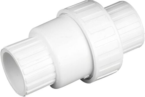 PVC check valve, suitable for swimming pools, water tanks and spas. (1 inch) in Kuwait