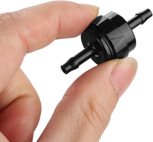 1/8" Non Return One Way Check Valve, PA66 One Way Inline Check Valve, Spring Type Non Return Inline Checking Valves for Fuel Pump, Household Appliance, Beverage Machinery in Kuwait