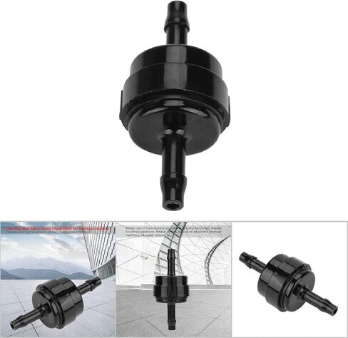 1/8" Non Return One Way Check Valve, PA66 One Way Inline Check Valve, Spring Type Non Return Inline Checking Valves for Fuel Pump, Household Appliance, Beverage Machinery in Kuwait