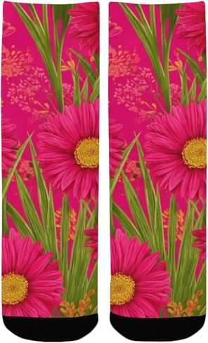 جوارب جربر فراشات حمراء قديمة للمشي لمسافات طويلة - جوارب شتوية حرارية سميكة دافئة للأولاد والبنات للمدرسة، والارتداء اليومي والأنشطة الخارجية in Kuwait