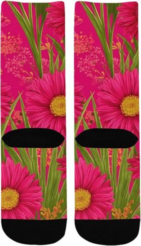 جوارب جربر فراشات حمراء قديمة للمشي لمسافات طويلة - جوارب شتوية حرارية سميكة دافئة للأولاد والبنات للمدرسة، والارتداء اليومي والأنشطة الخارجية in Kuwait