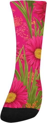 جوارب جربر فراشات حمراء قديمة للمشي لمسافات طويلة - جوارب شتوية حرارية سميكة دافئة للأولاد والبنات للمدرسة، والارتداء اليومي والأنشطة الخارجية in Kuwait