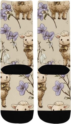 جوارب Lambs and Bloom للمشي لمسافات طويلة - جوارب شتوية حرارية سميكة دافئة للأطفال الصغار للأولاد والبنات للمدرسة، والارتداء اليومي والأنشطة الخارجية in Kuwait