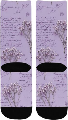 جوارب بيربل نوت بلوم للمشي لمسافات طويلة - جوارب شتوية حرارية سميكة دافئة للأطفال الصغار للأولاد والبنات للمدرسة، والارتداء اليومي والأنشطة الخارجية in Kuwait