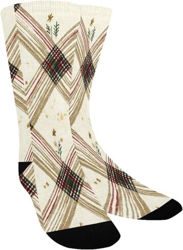 جوارب احتفالية منقوشة بلوم للمشي لمسافات طويلة - جوارب شتوية حرارية سميكة دافئة للأولاد والبنات للمدرسة، والارتداء اليومي والأنشطة الخارجية in Kuwait