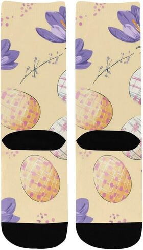 جوارب التنزه على شكل بيضة عيد الفصح من Crocus - جوارب شتوية حرارية سميكة دافئة للأولاد والبنات الصغار للمدرسة، والارتداء اليومي والأنشطة الخارجية in Kuwait