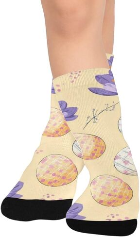 جوارب التنزه على شكل بيضة عيد الفصح من Crocus - جوارب شتوية حرارية سميكة دافئة للأولاد والبنات الصغار للمدرسة، والارتداء اليومي والأنشطة الخارجية in Kuwait