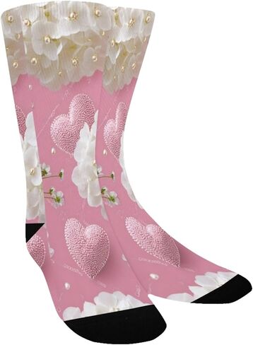 جوارب رومانسية للتنزه سيرًا على الأقدام من الدانتيل - جوارب شتوية حرارية سميكة دافئة للأطفال الصغار للأولاد والبنات للمدرسة، والارتداء اليومي والأنشطة الخارجية in Kuwait