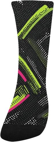 جوارب ريترو متعرجة للمشي لمسافات طويلة - جوارب شتوية حرارية سميكة دافئة للأطفال الصغار للأولاد والبنات للمدرسة، والارتداء اليومي والأنشطة الخارجية in Kuwait