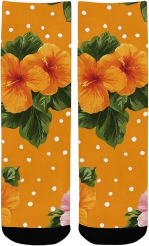 جوارب تروبيكال فلامنغو بلوم للمشي لمسافات طويلة - جوارب شتوية حرارية سميكة دافئة للأولاد والبنات للمدرسة، والارتداء اليومي والأنشطة الخارجية in Kuwait