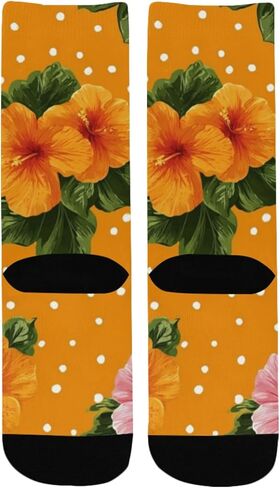 جوارب تروبيكال فلامنغو بلوم للمشي لمسافات طويلة - جوارب شتوية حرارية سميكة دافئة للأولاد والبنات للمدرسة، والارتداء اليومي والأنشطة الخارجية in Kuwait