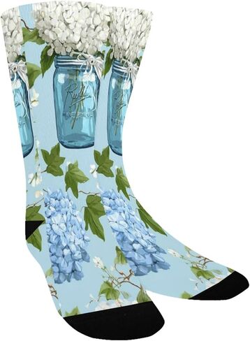 جوارب Hydrangea Jar Spring للمشي لمسافات طويلة - جوارب شتوية حرارية سميكة دافئة للأطفال الصغار للأولاد والبنات للمدرسة، والارتداء اليومي والأنشطة الخارجية in Kuwait