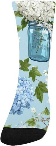 جوارب Hydrangea Jar Spring للمشي لمسافات طويلة - جوارب شتوية حرارية سميكة دافئة للأطفال الصغار للأولاد والبنات للمدرسة، والارتداء اليومي والأنشطة الخارجية in Kuwait