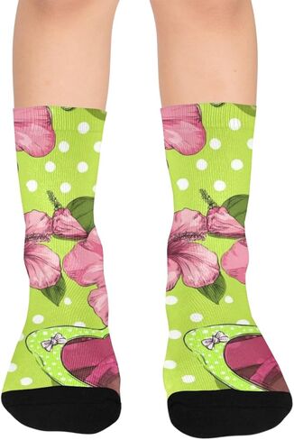 جوارب تروبيكال بلوم للتنزه سيرًا على الأقدام - جوارب شتوية حرارية سميكة دافئة للأولاد والبنات الصغار للمدرسة، والارتداء اليومي والأنشطة الخارجية in Kuwait