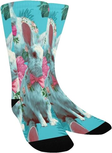 جوارب المشي لمسافات طويلة على شكل أرنب استوائي - جوارب شتوية حرارية سميكة دافئة للأولاد والبنات الصغار للمدرسة، والارتداء اليومي والأنشطة الخارجية in Kuwait