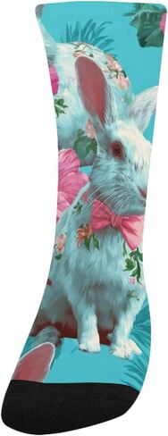 جوارب المشي لمسافات طويلة على شكل أرنب استوائي - جوارب شتوية حرارية سميكة دافئة للأولاد والبنات الصغار للمدرسة، والارتداء اليومي والأنشطة الخارجية in Kuwait