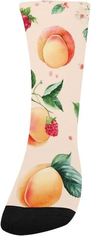 جوارب المشي لمسافات طويلة على شكل فواكه الربيع - جوارب شتوية حرارية سميكة دافئة للأطفال الصغار للأولاد والبنات للمدرسة، والارتداء اليومي والأنشطة الخارجية in Kuwait