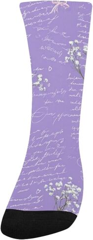 جوارب أرجوانية للتنزه سيرًا على الأقدام - جوارب شتوية حرارية سميكة دافئة للأطفال الصغار للأولاد والبنات للمدرسة، والارتداء اليومي والأنشطة الخارجية in Kuwait