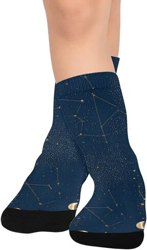 جوارب للتنزه سيرًا على الأقدام من Starry Night Drapes - جوارب شتوية حرارية سميكة دافئة للأولاد والبنات للمدرسة، والارتداء اليومي والأنشطة الخارجية in Kuwait
