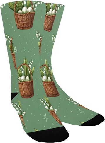 جوارب المشي لمسافات طويلة لعيد الفصح من ليلي آند فالي - جوارب شتوية حرارية سميكة دافئة للأولاد والبنات الصغار للمدرسة، والارتداء اليومي والأنشطة الخارجية in Kuwait