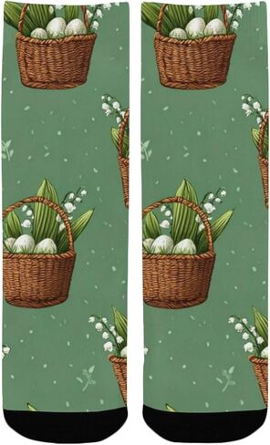 جوارب المشي لمسافات طويلة لعيد الفصح من ليلي آند فالي - جوارب شتوية حرارية سميكة دافئة للأولاد والبنات الصغار للمدرسة، والارتداء اليومي والأنشطة الخارجية in Kuwait