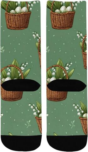 جوارب المشي لمسافات طويلة لعيد الفصح من ليلي آند فالي - جوارب شتوية حرارية سميكة دافئة للأولاد والبنات الصغار للمدرسة، والارتداء اليومي والأنشطة الخارجية in Kuwait