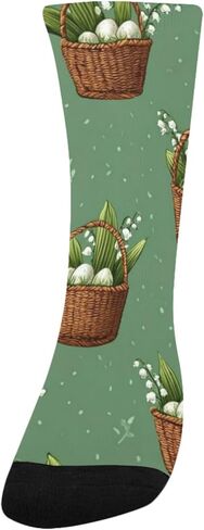 جوارب المشي لمسافات طويلة لعيد الفصح من ليلي آند فالي - جوارب شتوية حرارية سميكة دافئة للأولاد والبنات الصغار للمدرسة، والارتداء اليومي والأنشطة الخارجية in Kuwait