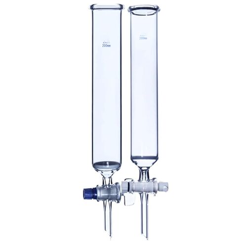 16/22/30/40mm 200/300400mm Glass Sand Core Chromatography Column Labrotary Glassware Experiment(22x300mm PTFE) in Saudi Arabia