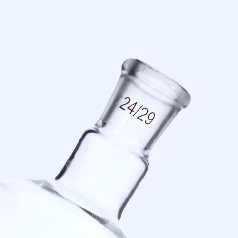 19/26 24/29 29/32 معيار مشترك 100/250/500/1000/2000 مل قارورة زجاجية مستديرة القاع تجربة الأواني الزجاجية المختبرية (250 مل 19-26) in Saudi Arabia