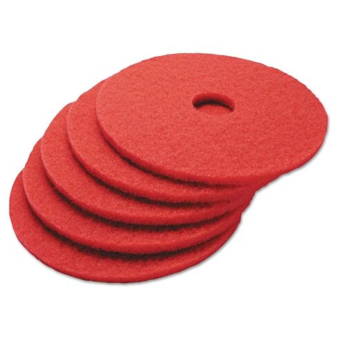 Boardwalk 4020RED Standard Floor Pads 20-Inch Dia Red 5/Carton in Saudi Arabia