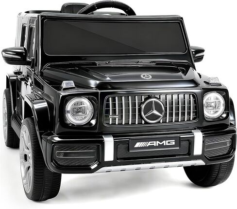 ELEMARA 12V Ride on Car for Kids, Ride on Toys for Toddlers w/Parent Remote Control,Kids Electric Vehicle, Black in Saudi Arabia