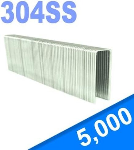 1" Leg x 7/16" Crown 16GA 304SS N13 Staples 5,000ct in Saudi Arabia