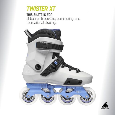 Rollerblade Twister XT Men's Adult Urban Inline Skate, Black/Sand/Red, Performance Inline Skates in Saudi Arabia