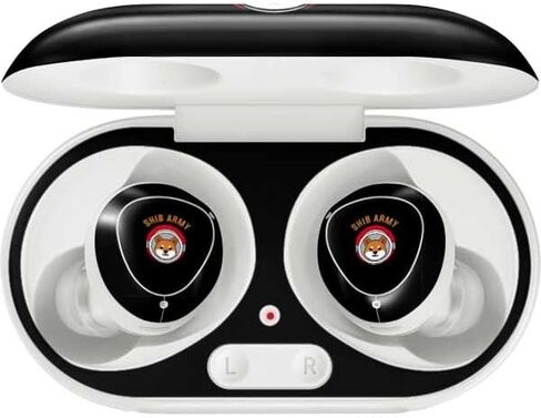 Skinit Decal Audio Skin Compatible with Samsung Galaxy Buds+ - Officially Licensed Skinit Originally Designed Shib Army Design in Saudi Arabia