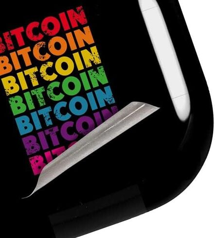 Skinit Decal Audio Skin Compatible with Samsung Galaxy Buds Pro Originally Designed Rainbow Bitcoin Design in Saudi Arabia