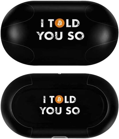 غلاف صوتي من Skinit متوافق مع Samsung Galaxy Buds+ - مرخص رسميًا ومصمم في الأصل بتصميم I Told You So Design in Saudi Arabia