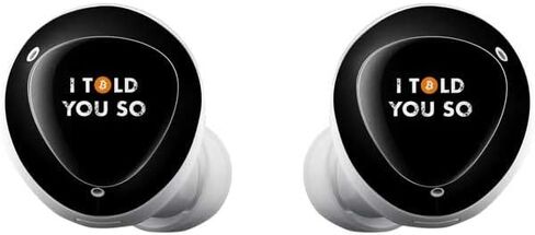 غلاف صوتي من Skinit متوافق مع Samsung Galaxy Buds+ - مرخص رسميًا ومصمم في الأصل بتصميم I Told You So Design in Saudi Arabia
